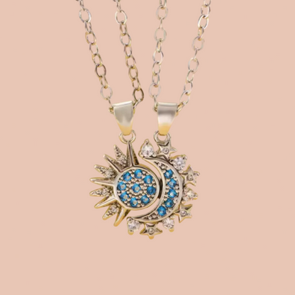 Collar Magnético Sol y Luna